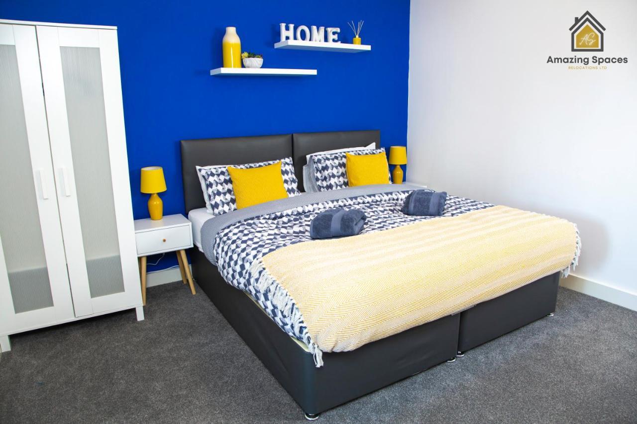 Large Unique 2 Bedroom Duplex Apartment With Private Parking & Free Wifi - Vat Qualifying By Amazing Spaces Relocations Ltd Уорингтън Екстериор снимка