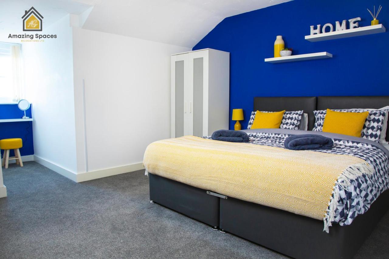 Large Unique 2 Bedroom Duplex Apartment With Private Parking & Free Wifi - Vat Qualifying By Amazing Spaces Relocations Ltd Уорингтън Екстериор снимка