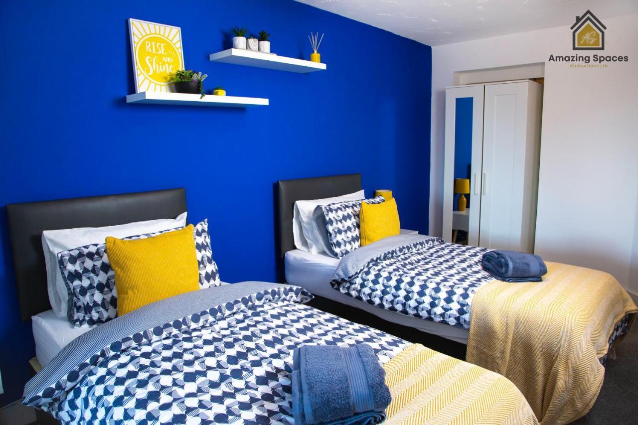 Large Unique 2 Bedroom Duplex Apartment With Private Parking & Free Wifi - Vat Qualifying By Amazing Spaces Relocations Ltd Уорингтън Екстериор снимка